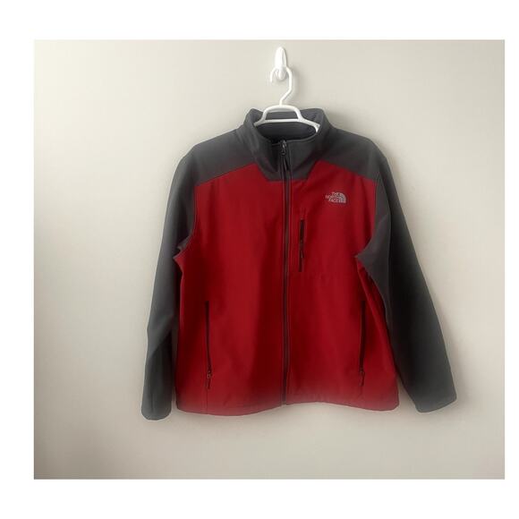 The North Face Mens Apex Bionic Rust/Red Full Zip Jacket Sz XXL - Picture 1 of 7